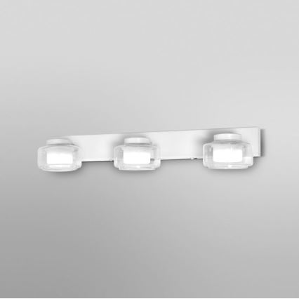 Ledvance - LED Badkamer wandlamp ORBIS FLAME 3xLED/5,5W/230V 3000/4000K IP44 wit