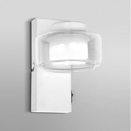 Ledvance - LED Badkamer wandlamp ORBIS FLAME LED/5,5W/230V 3000/4000K IP44 wit