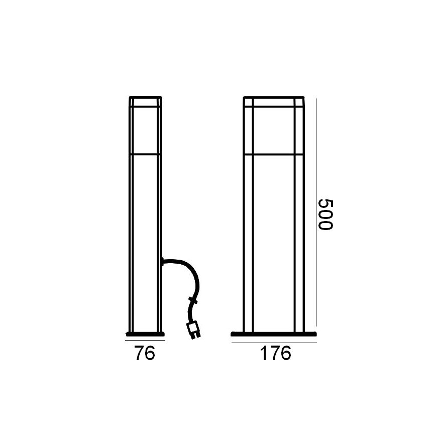 Ledvance - LED Buitenlamp ENDURA HYBRID DALLAS LED/4W/12V IP44