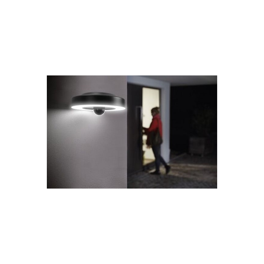 Ledvance - LED Buitenlamp met een sensor en camera SMART+ LED/22W/230V IP44 Wi-Fi