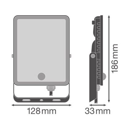 Ledvance - LED Buitenlamp met sensor FLOODLIGHT LED/30W/230V 6500K IP65