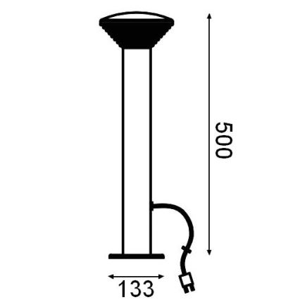 Ledvance - LED Buitenlamp ENDURA HYBRID OLONA LED/2W/12V IP44