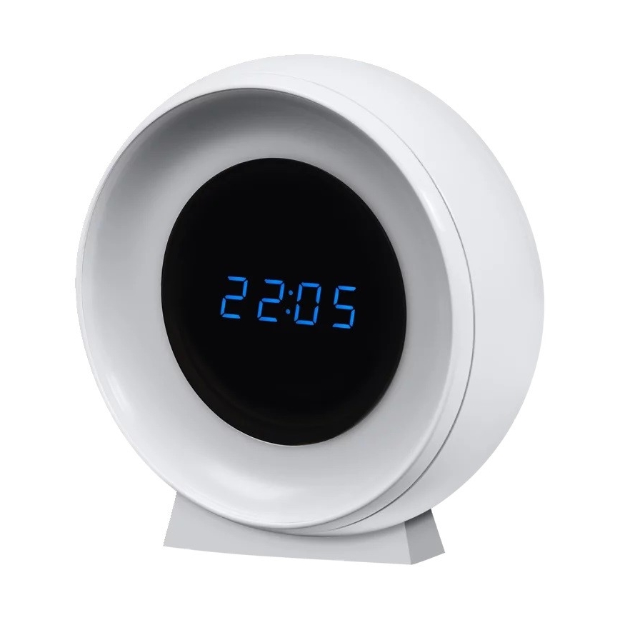 Ledvance - LED Digitale klok met achtergrondverlichting NIGHTLUX LED/0,3W/5V 1000mAh 3000/4000/6500K