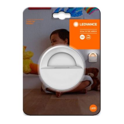 Ledvance - LED Dimbaar Nachtlampje LUNETTA LED/0,7W/230V