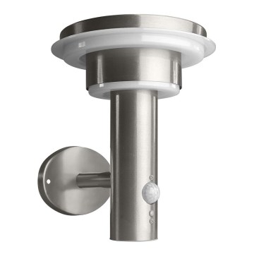 Ledvance - LED Dimbaar zonne-energie lamp met bewegings- en schemersensor CIRCLE LED/6W/3,2V 2200 mAh IP44