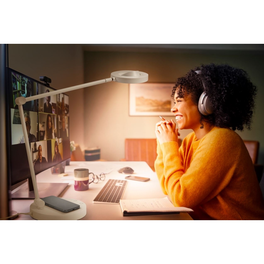 Ledvance - Dimbaar LED touch tafellampje SUN@HOME LED/20W/230V 2200-5000K CRI 95 Wi-Fi