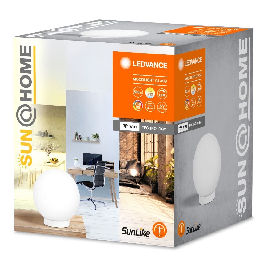 Ledvance - Dimbare LED tafellamp SUN@HOME LED/8,5W/230V 2200-5000K CRI 95 Wi-Fi