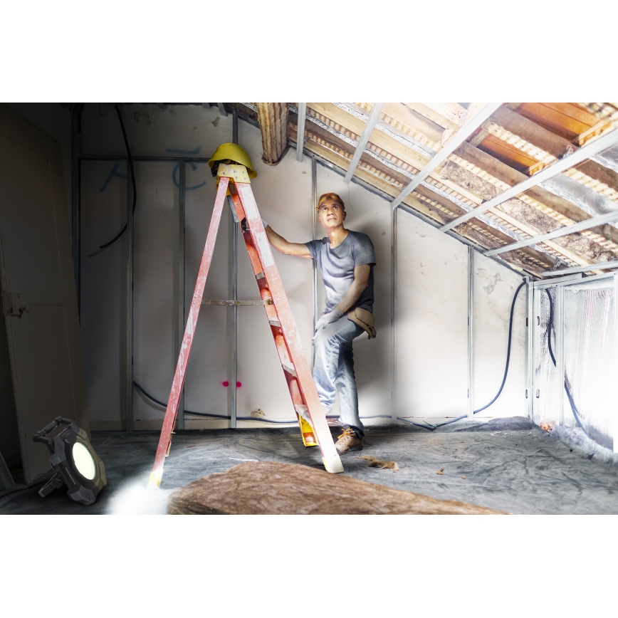 Ledvance - LED Dimbare Werkverlichting met 2 Stopcontacten WORKLIGHT VALUE LED/100W/230V IP54