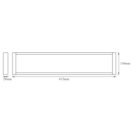 Ledvance - LED Hanglamp OFFICE LINE LED/25W/230V