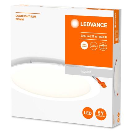 Ledvance - LED Inbouw Lamp SLIM LED/22W/230V 6500K