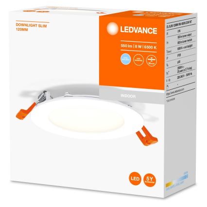 Ledvance - LED Inbouw Lamp SLIM LED/8W/230V 6500K