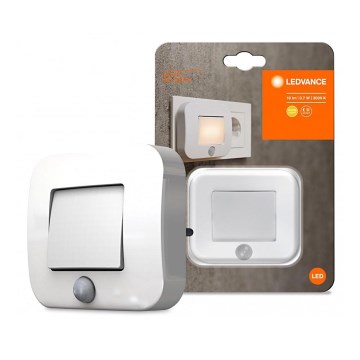 Ledvance - LED Nachtlamp met sensor LUNETTA LED/0,7W/230V