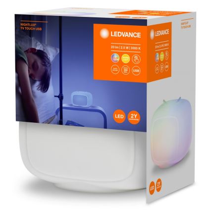 Ledvance - LED Nachtlamp voor Kinderen met Aanraak Besturing TOUCH LED/2,5W/5V