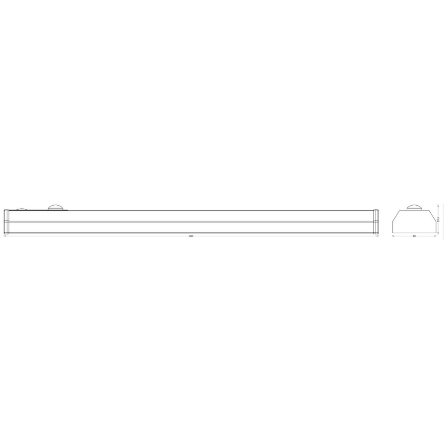 Ledvance - LED Onder keukenkast verlichting met sensor MOBILE LED/1W/5V 1000 mAh 4000K 40 cm