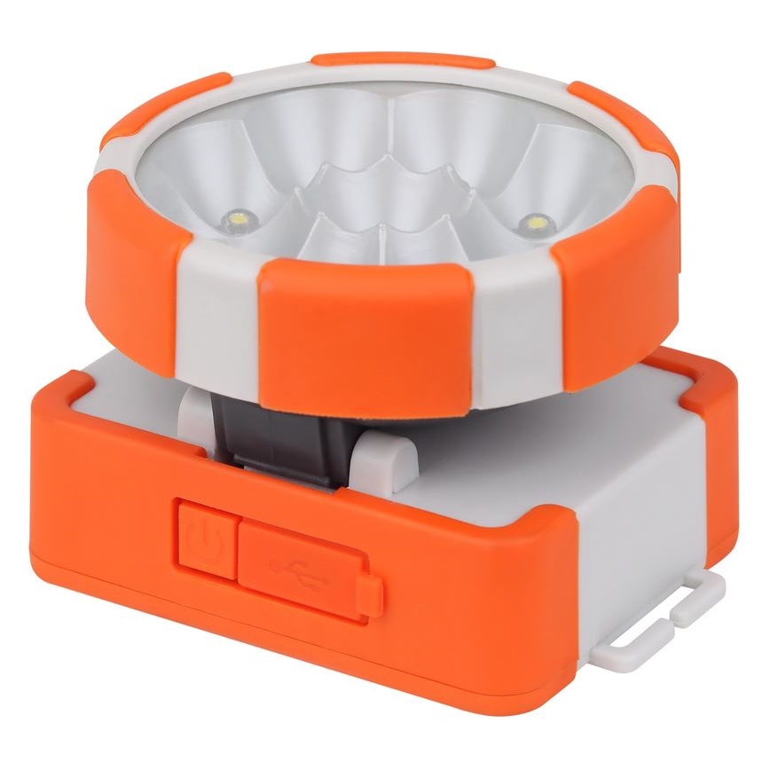 Ledvance - LED Oplaadbare Hoofdlamp FLASHLIGHT LED/1,5W/5V 1200 mAh