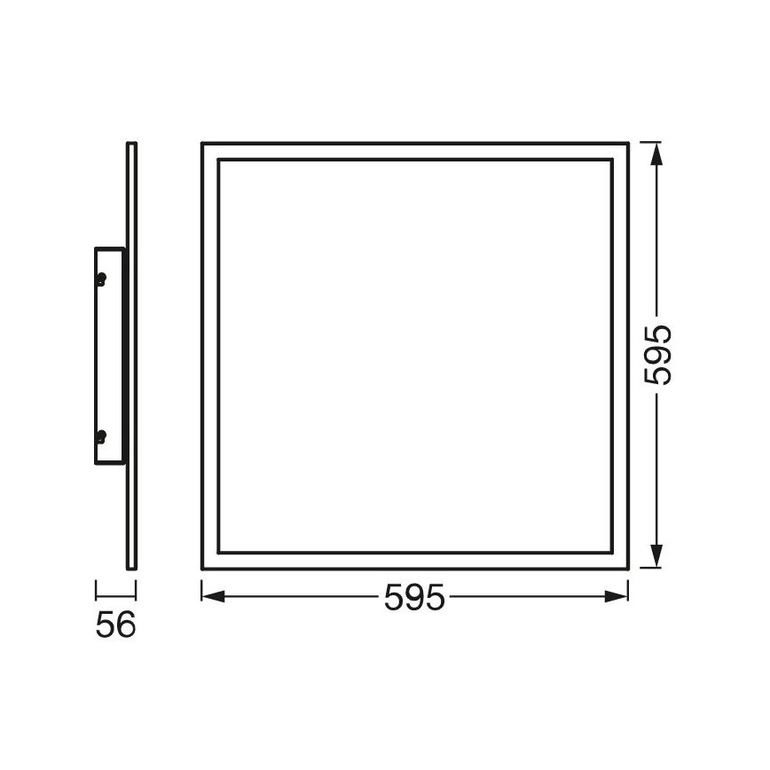 Ledvance - LED Paneel PLANON LED/36W/230V