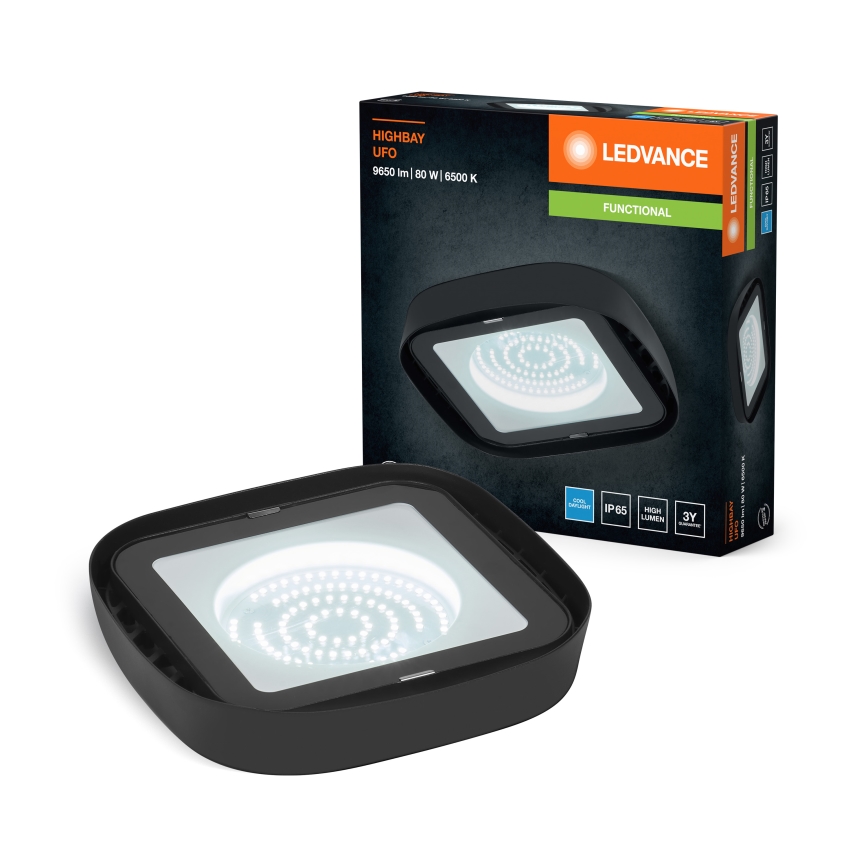 Ledvance - LED Plafond industriële verlichting HIGHBAY LED/80W/230V IP65 6500K