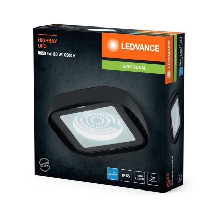 Ledvance - LED Plafond industriële verlichting HIGHBAY LED/80W/230V IP65 6500K