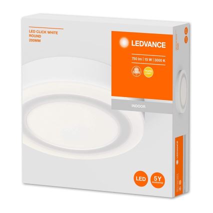 Ledvance - LED Plafond Lamp ROUND LED/15W/230V d. 20 cm