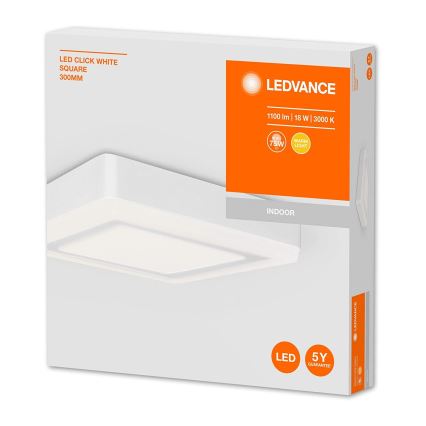 Ledvance - LED Plafond Lamp SQUARE LED/18W/230V