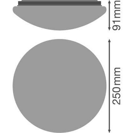 Ledvance - LED Plafondlamp ESSENTIAL LED/13W/230V 3000K