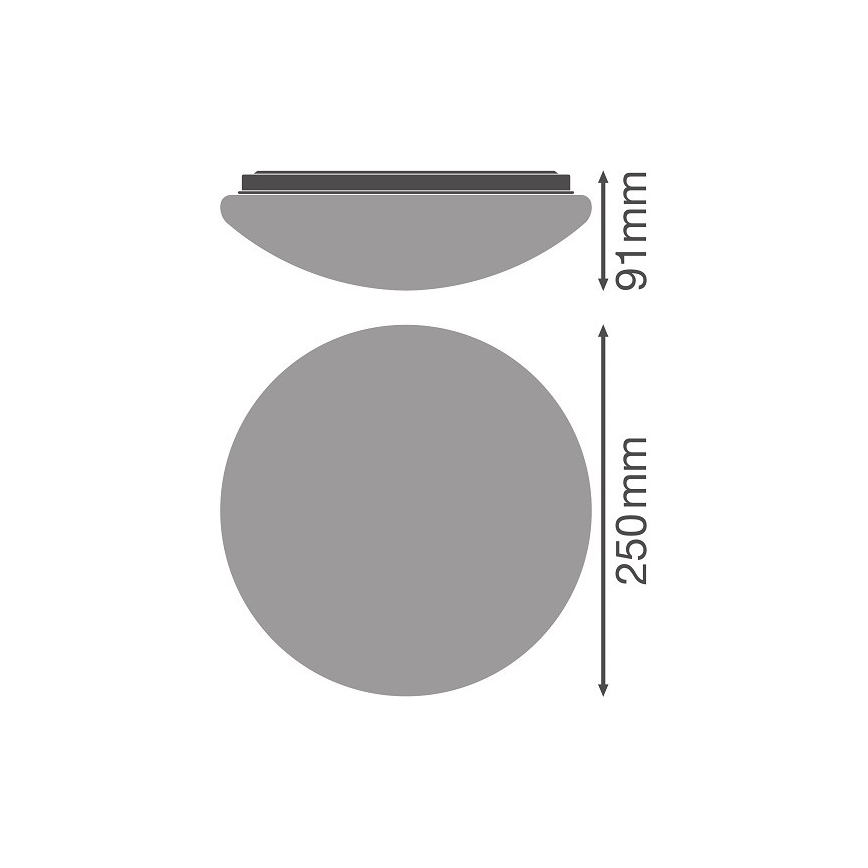 Ledvance - LED Plafondlamp ESSENTIAL LED/13W/230V 6500K