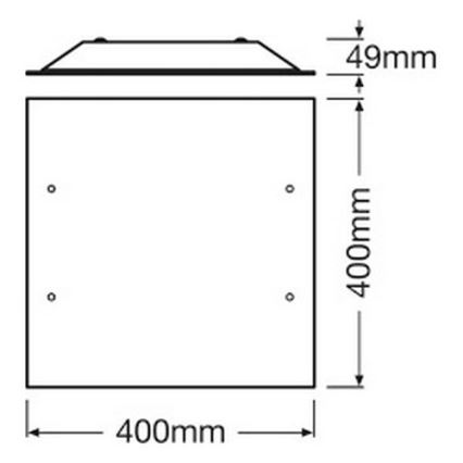 Ledvance - LED Plafondlamp LUNIVE LED/24W/230V