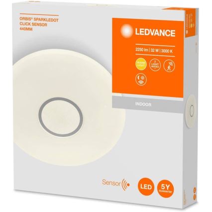 Ledvance - LED Plafondlamp met sensor SPARKLEDOT LED / 32W / 230V