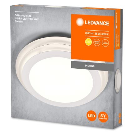 Ledvance - LED Plafondlamp ORBIS SPIRAL LED/38W/230V