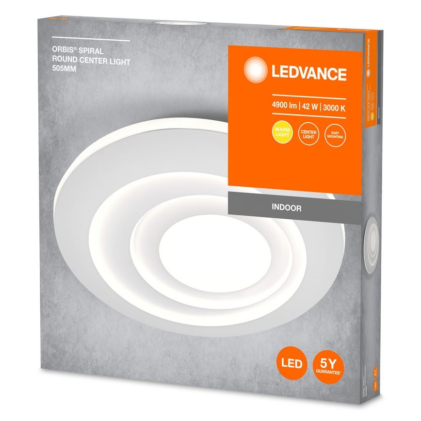 Ledvance - LED Plafondlamp ORBIS SPIRAL LED/42W/230V