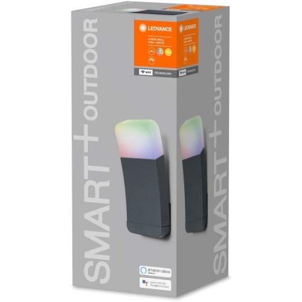 Ledvance - LED RGB Buiten wandlamp SMART + CURVE LED / 9W / 230V IP44