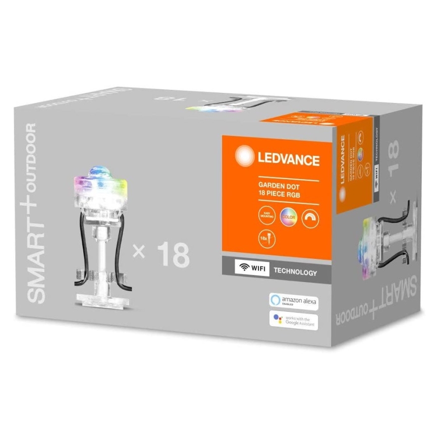 Ledvance - LED RGB Buiten decoratieve lamp SMART+ DOT 18xLED/4W/230V IP65 Wi-Fi
