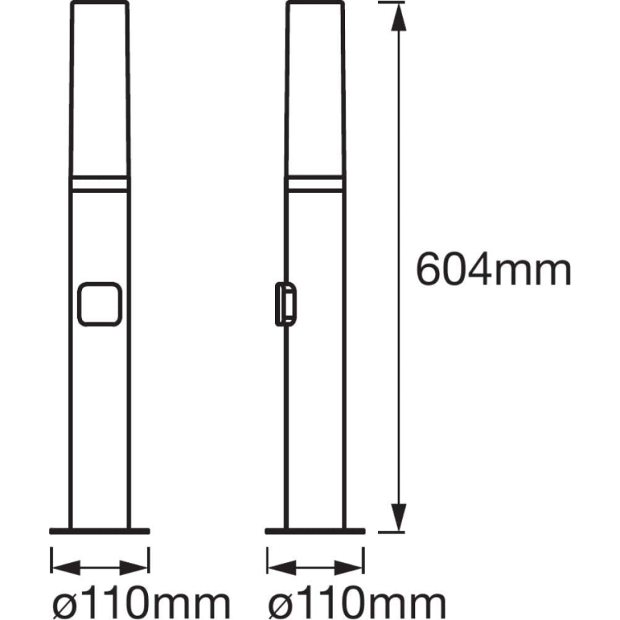 Ledvance - LED RGB Buitenlamp SMART + FLARE LED / 7,5W / 230V IP44 Wi-Fi
