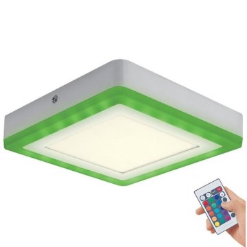 Ledvance - LED RGB dimbare plafondlamp LED/19W/230V + afstandsbediening