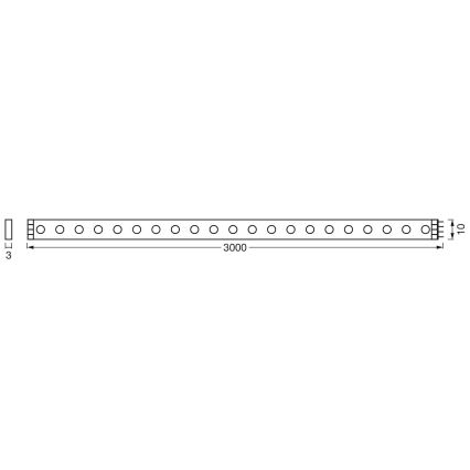 Ledvance - LED RGB Dimbare strip FLEX AUDIO 3m LED/12,5W/230V + afstandsbediening