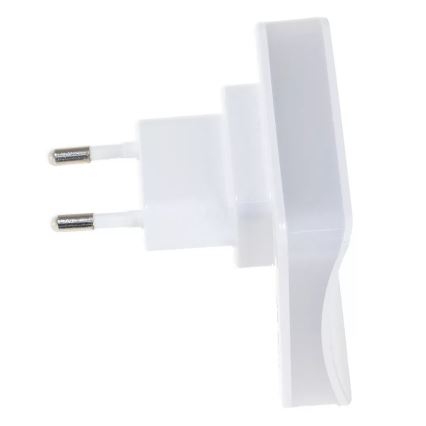 Ledvance - LED RGB Oriëntatielamp met sensor voor stopcontact LUNETTA LED/0,3W/230V