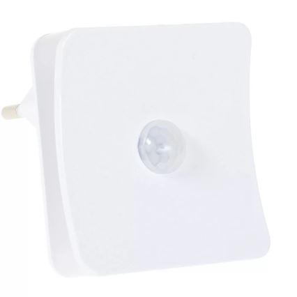 Ledvance - LED RGB Oriëntatielamp met sensor voor stopcontact LUNETTA LED/0,3W/230V