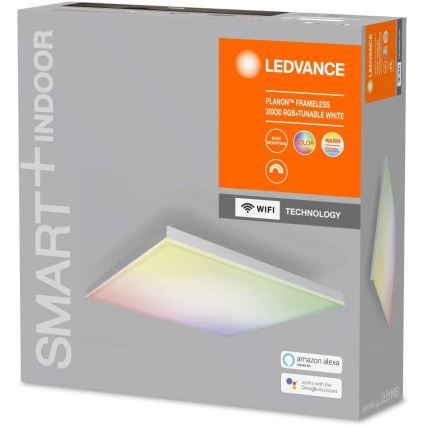 Ledvance - LED RGB Plafondlamp dimbaar SMART+ FRAMELESS LED/20W/230V Wi-Fi