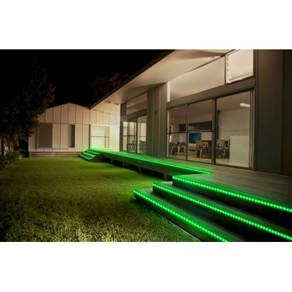 Ledvance - LED RGB+TW à intensité variable extérieur Ruban FLEX 3m LED/12,5W/230V 2700-6500K IP44 Wi-Fi