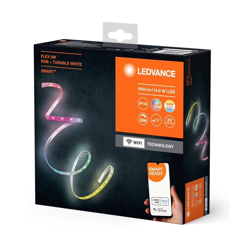 Ledvance - LED RGB+TW Dimbaar buitenshuis strip FLEX 5m LED/14,5W/230V 2700-6500K IP44 Wi-Fi