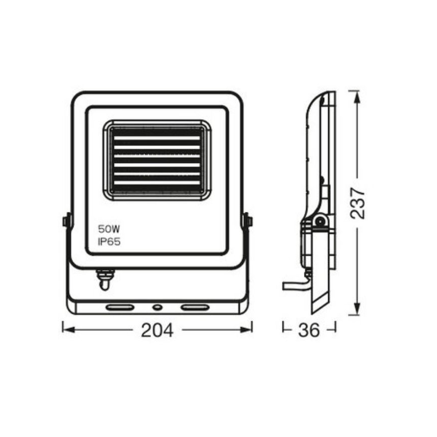 Ledvance - LED RGBW Dimbaar buitenshuis Schijnwerper SMART+ FLOODLIGHT LED/50W/230V IP65 Wi-Fi