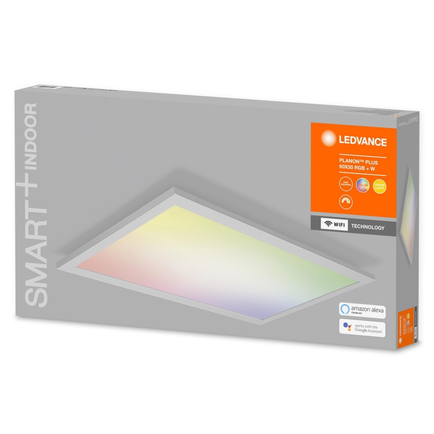 Ledvance - LED RGBW Dimbare plafondarmatuur SMART+ PLANON LED/28W/230V 30x60 cm Wi-Fi