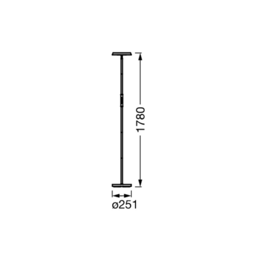 Ledvance - LED RGBW Dimbare staande lamp SMART+ FLOOR LED/13,5W/230V 2700-5000K Wi-Fi