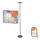 Ledvance - LED RGBW dimbare staande lamp SMART+ FLOOR LED/24W/230V 2700-5000K Wi-Fi