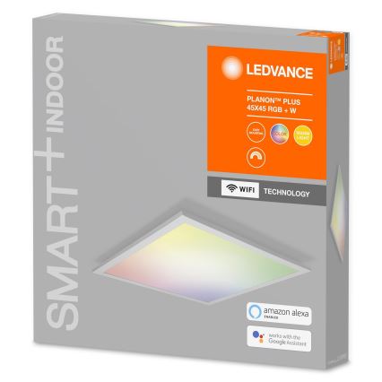 Ledvance - Plafonnier LED RGBW atténuable SMART+ PLANON LED/28W/230V 45x45 cm Wi-Fi
