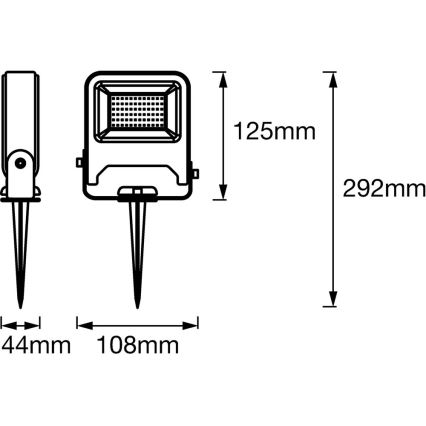 Ledvance - LED Schijnwerper ENDURA LED/10W/230V IP65