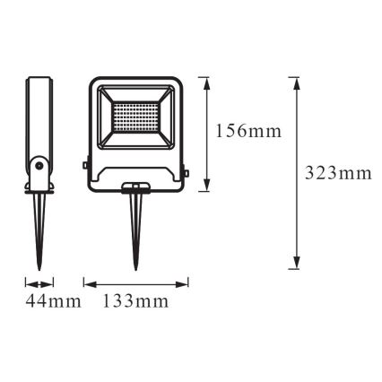 Ledvance - LED Schijnwerper ENDURA LED/20W/230V IP65