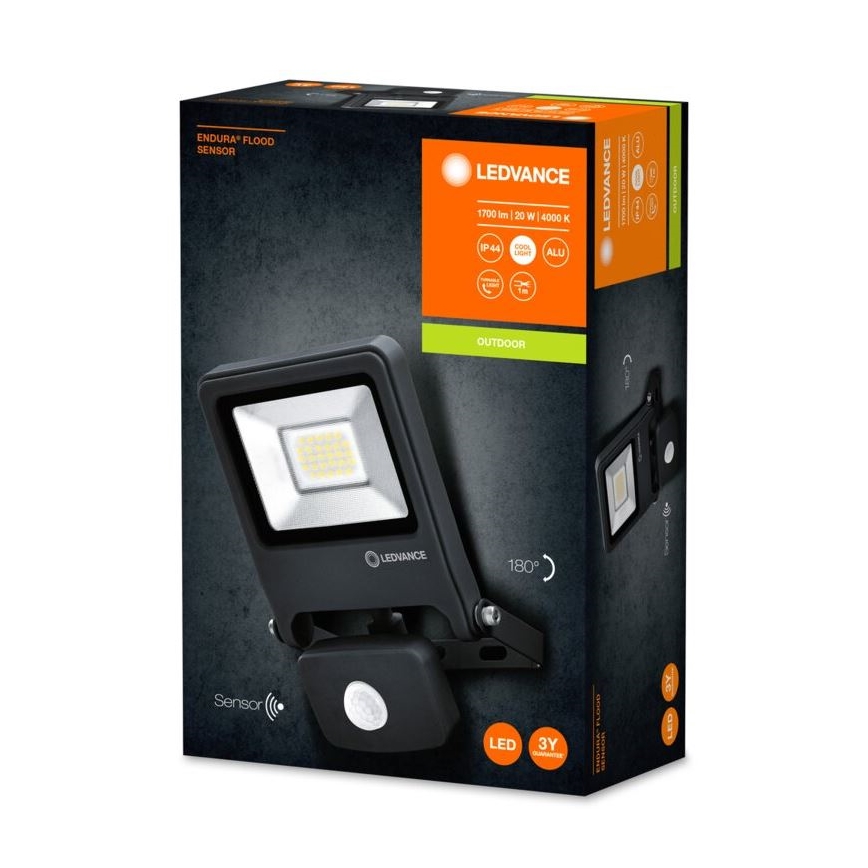 Ledvance - LED Schijnwerper ENDURA met sensor LED/20W/230V IP44