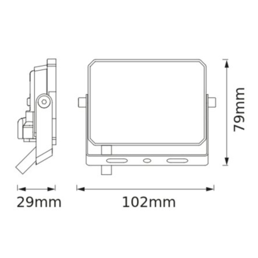 Ledvance - LED-schijnwerper FLOODLIGHT LED/10W/230V 4000K IP65