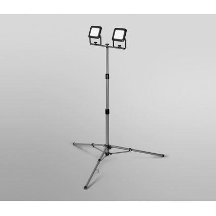 Ledvance - LED Schijnwerper voor buiten met houder WORKLIGHT TRIPOD 2xLED/20W/230V 6500K IP65